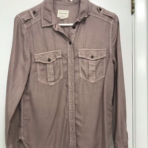 2 for $12 American Eagle Boyfriend button up shirt